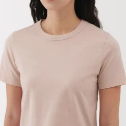 Women's Slub Yarn Crop Short-Sleeve T-Shirt