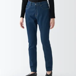 Women's Stretch Denim Slim Pants Blue