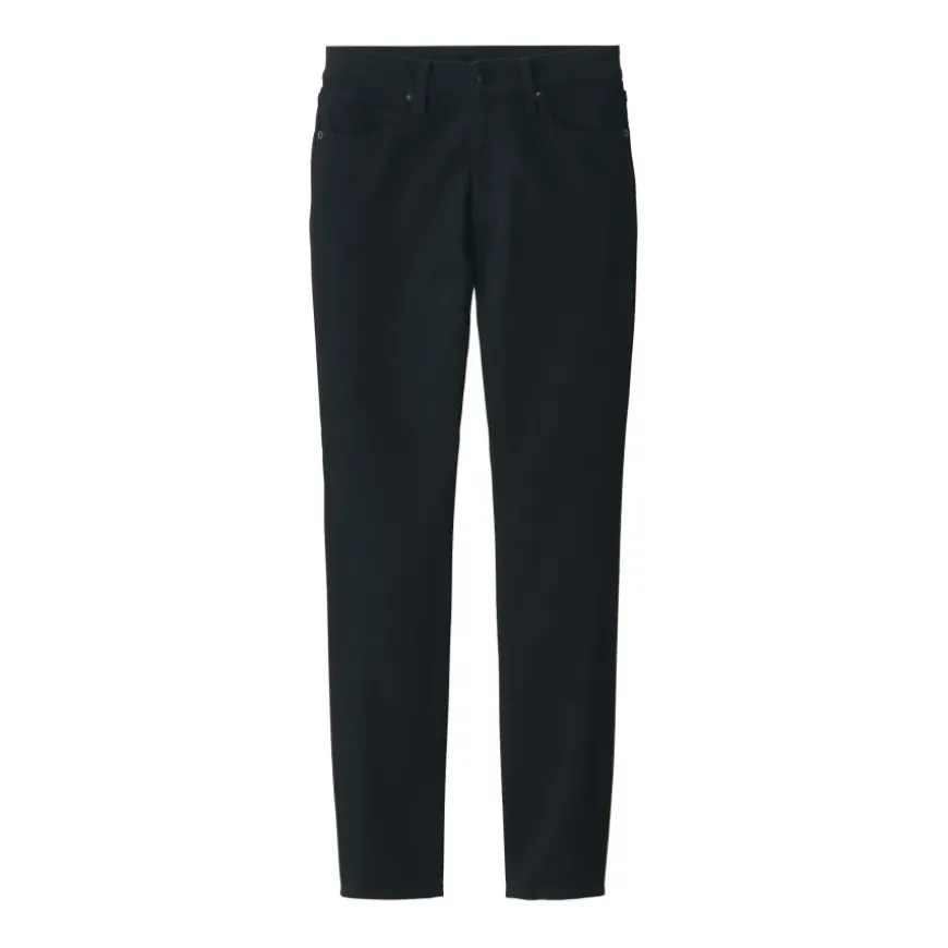 Women's Stretch Denim Slim Pants Black