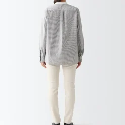 Women's Stretch Denim Slim Pants Natural (L 30inch / 75cm)