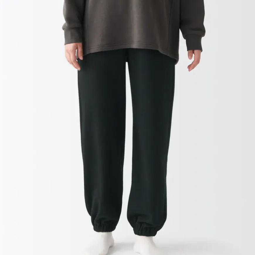 Women's Stretch French Terry Hem Squeezing Pants