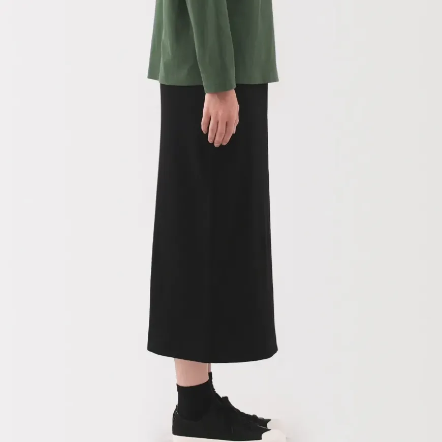 Women's Stretch Ribbed Skirt