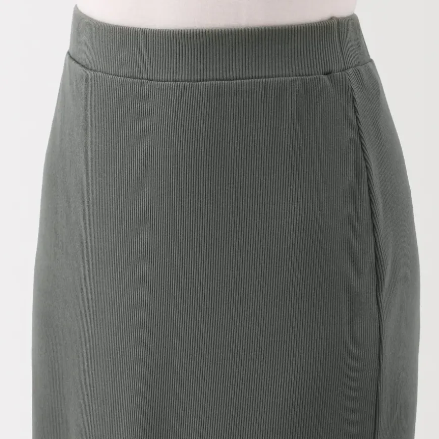 Women's Stretch Ribbed Skirt