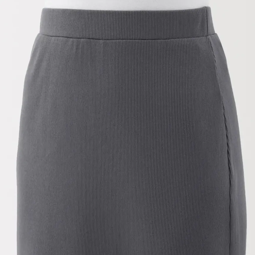 Women's Stretch Ribbed Skirt