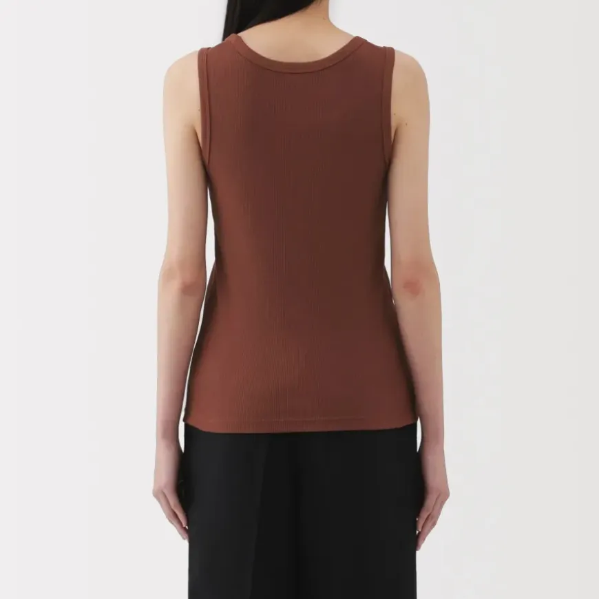 Women's Stretch Ribbed Tank Top