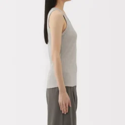 Women's Stretch Ribbed Tank Top