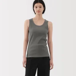 Women's Stretch Ribbed Tank Top