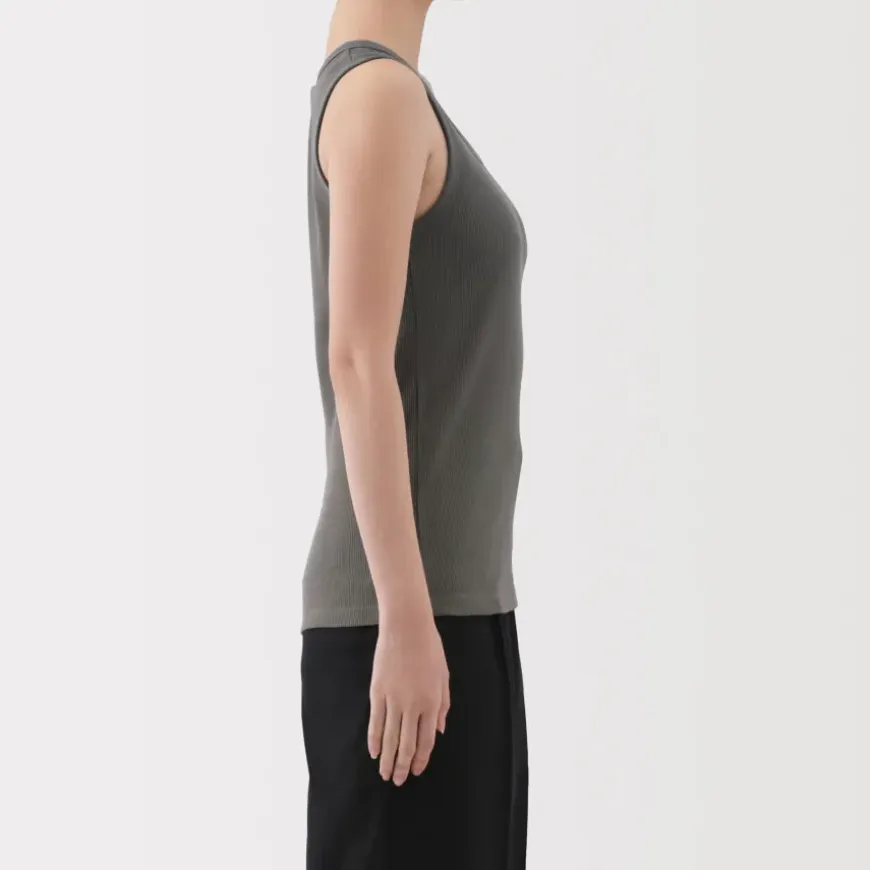 Women's Stretch Ribbed Tank Top