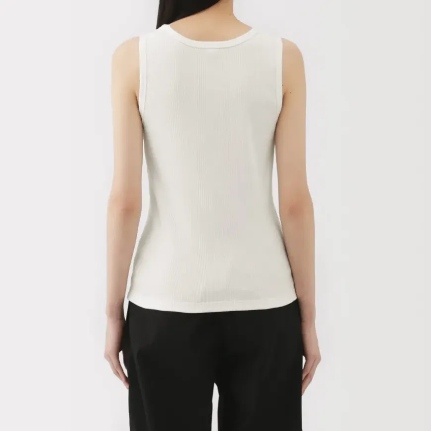 Women's Stretch Ribbed Tank Top
