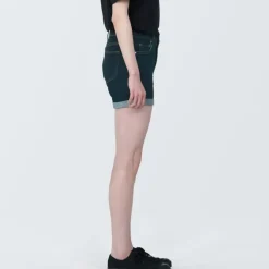 Women's Super Stretchy Denim Shorts Dark Navy