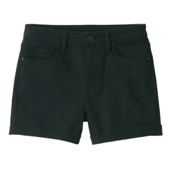 Women's Super Stretchy Denim Shorts Black