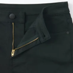 Women's Super Stretchy Denim Shorts Black