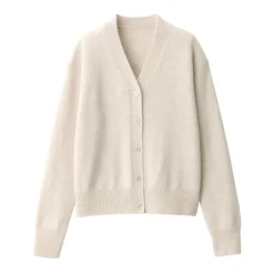 Women's Washable Mid-Gauge V-Neck Cardigan
