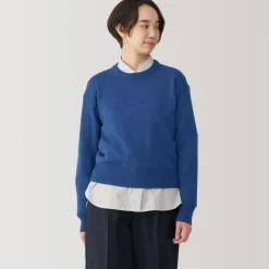 Women's Washable Mid-Gauge Crew Neck Sweater