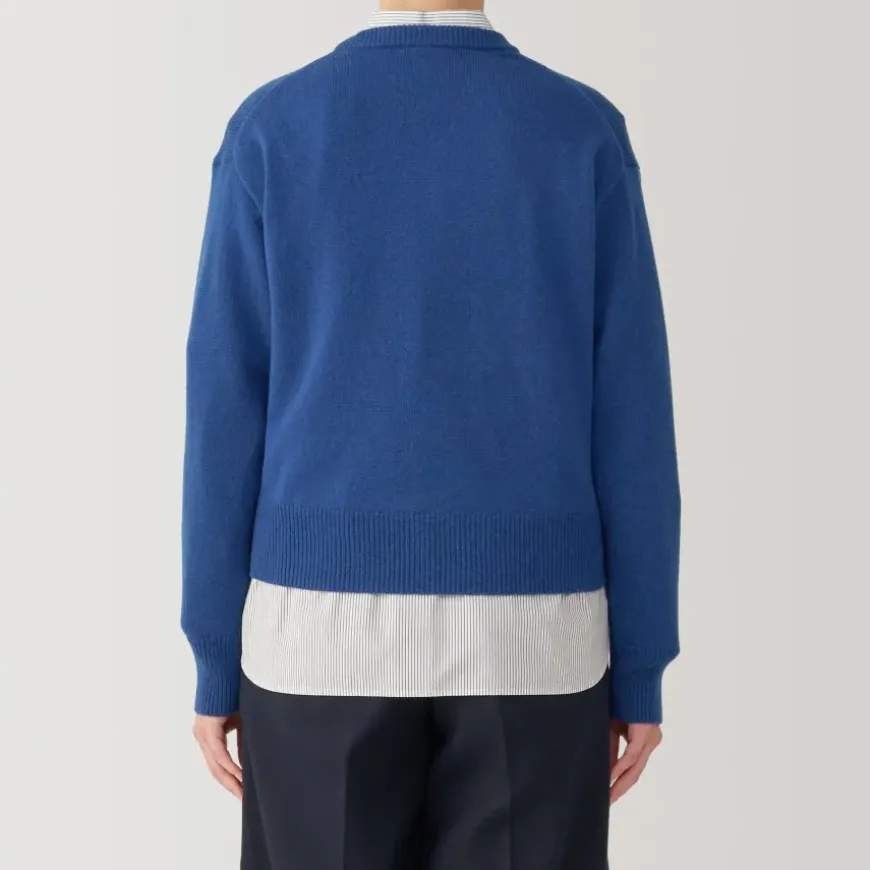 Women's Washable Mid-Gauge Crew Neck Sweater