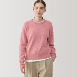 Women's Washable Mid-Gauge Crew Neck Sweater