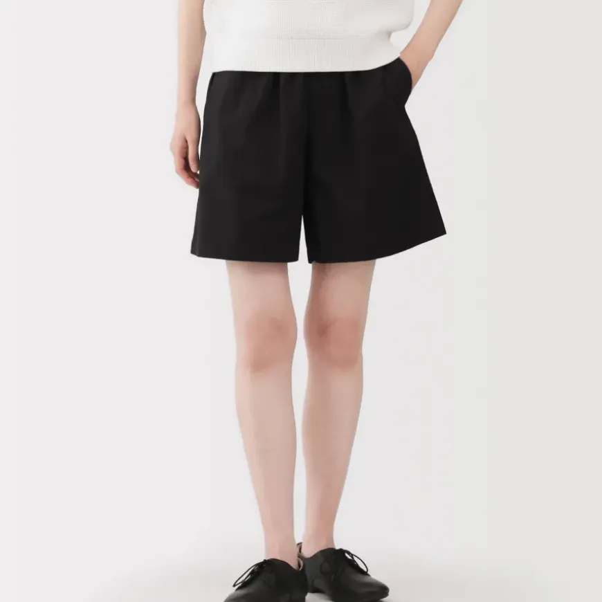 Women's Washed Broadcloth Shorts