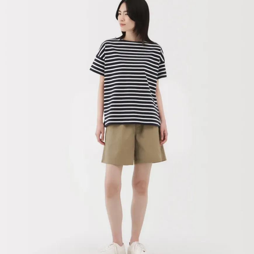 Women's Washed Broadcloth Shorts