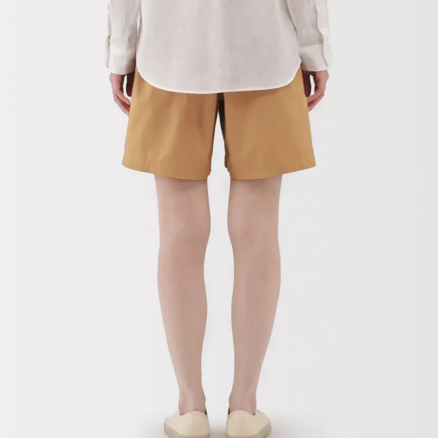 Women's Washed Broadcloth Shorts