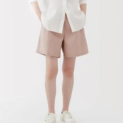 Women's Washed Broadcloth Shorts