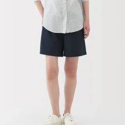Women's Washed Broadcloth Shorts