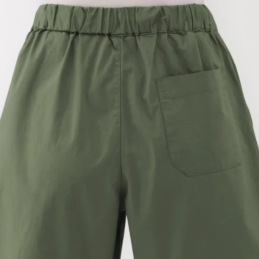 Women's Washed Broadcloth Shorts