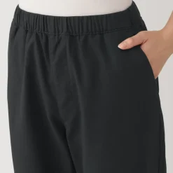 Women's Washed Denim Easy Tapered Pants