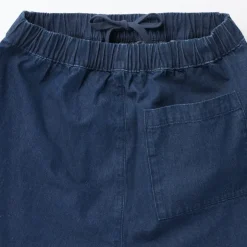 Women's Washed Denim Easy Tapered Pants