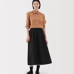 Women's Washed Linen Shirt