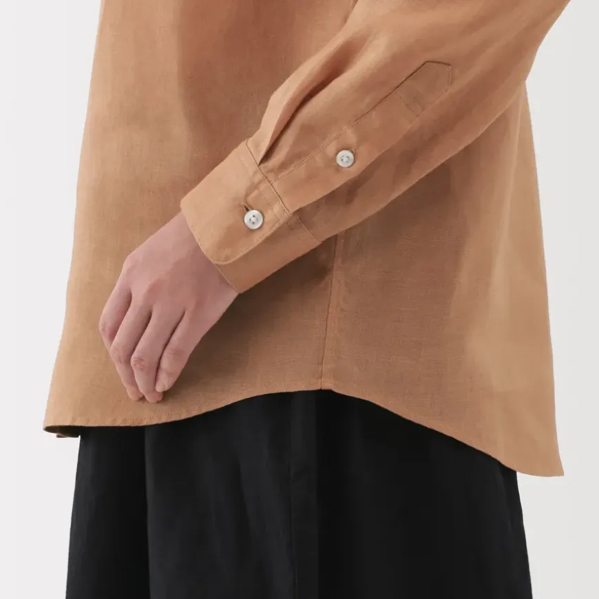 Women's Washed Linen Shirt