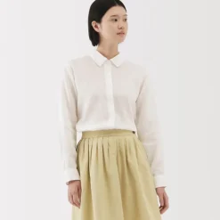 Women's Washed Linen Shirt
