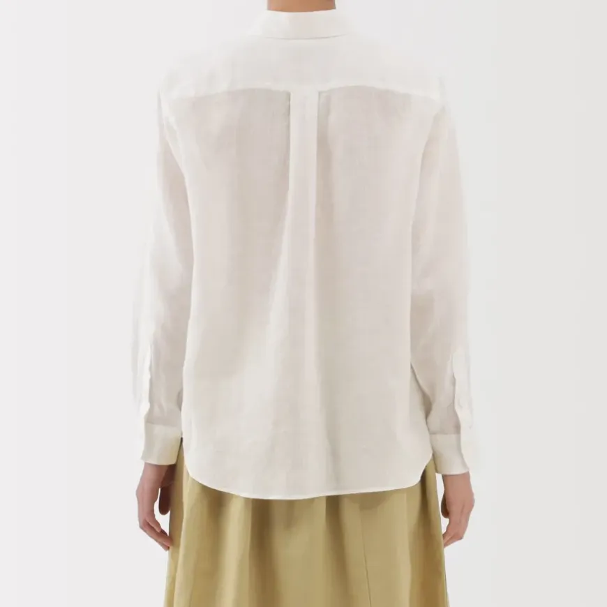 Women's Washed Linen Shirt