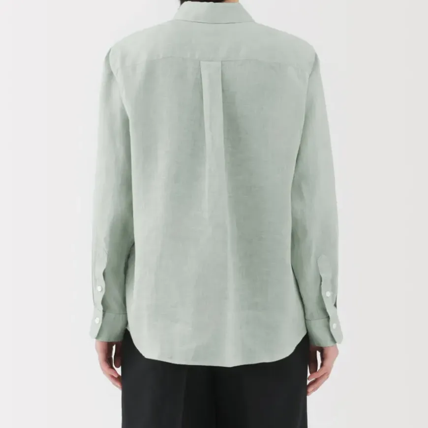 Women's Washed Linen Shirt