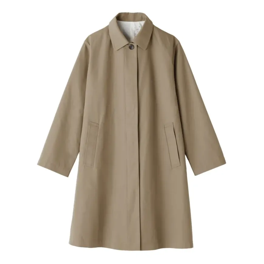 Women's Water Repellent Stand Fall Collar Coat