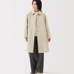 Women's Water Repellent Stand Fall Collar Coat