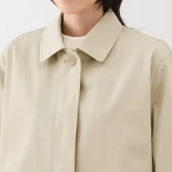 Women's Water Repellent Stand Fall Collar Coat