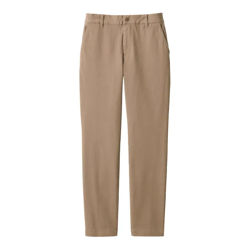 Women's 4-Way Stretch Chino Slim Tapered Pants (L 32inch / 80cm)