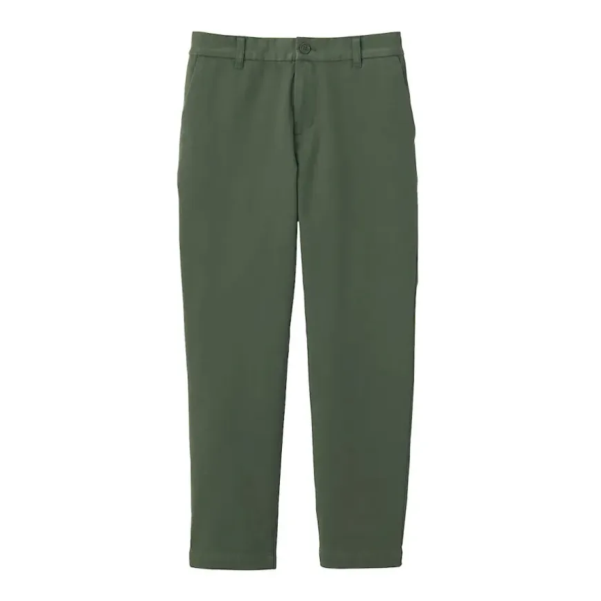 Women's 4-Way Stretch Chino Slim Tapered Pants (L 30inch / 75cm)