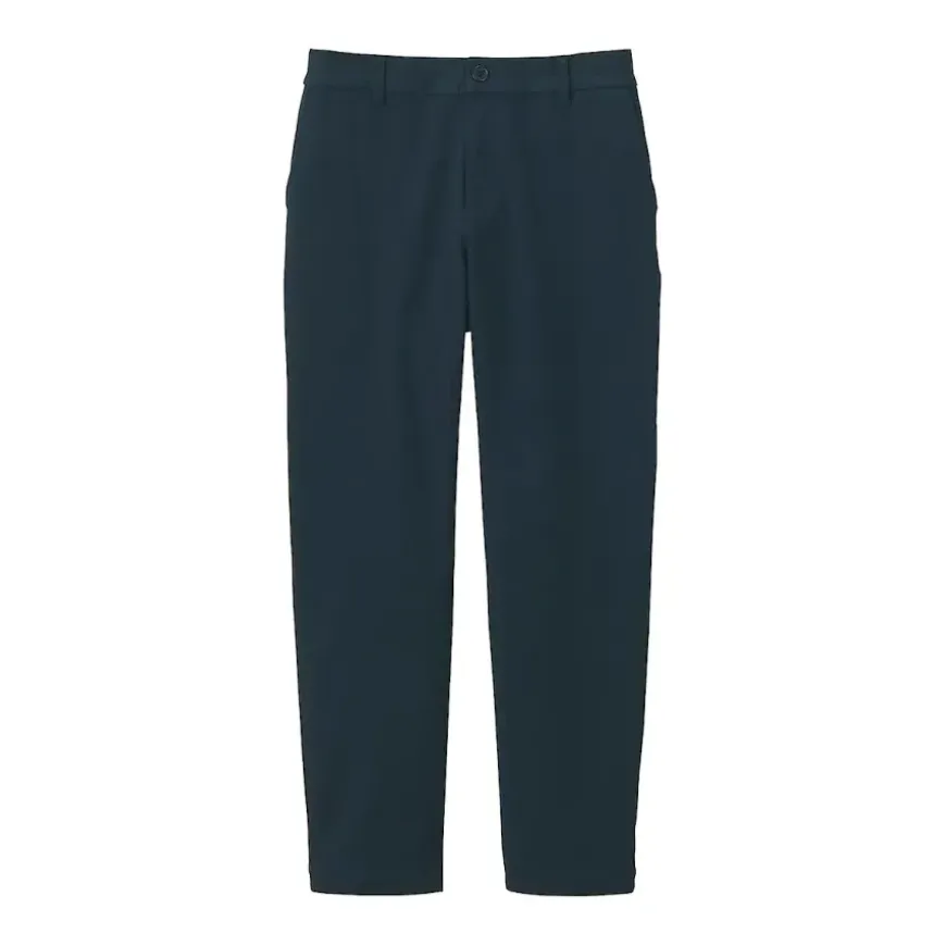 Women's 4-Way Stretch Chino Slim Tapered Pants (L 30inch / 75cm)