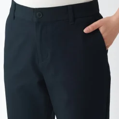 Women's 4-Way Stretch Chino Slim Tapered Pants (L 30inch / 75cm)