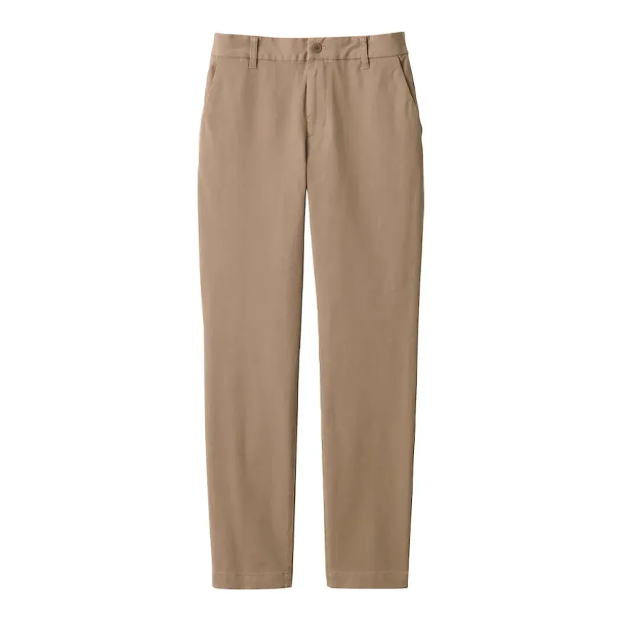 Women's 4-Way Stretch Chino Slim Tapered Pants (L 32inch / 82cm)