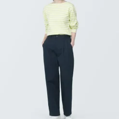 Women's 4-Way Stretch Chino Darted Wide Pants