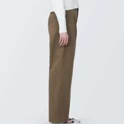 Women's 4-Way Stretch Chino Darted Wide Pants