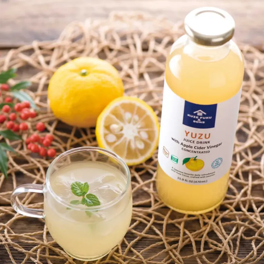 Yuzu Juice drink with Apple Cider Vinegar Concentrated